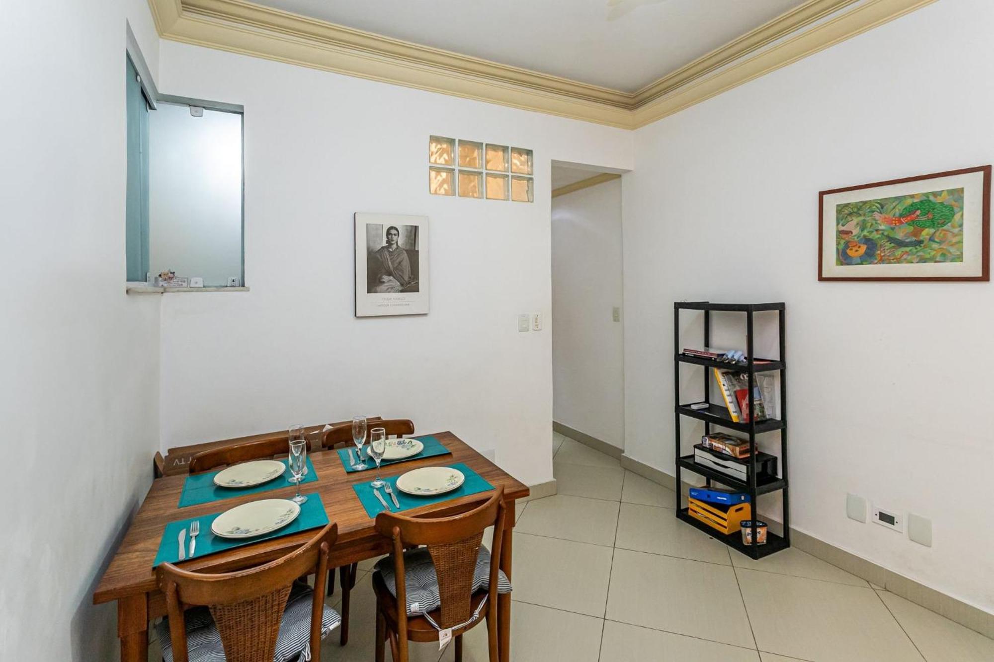 Apartemen Plaza Copacabana - 4 Hospedes, Conforto E
